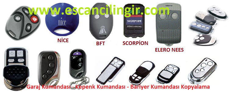 Garaj Kumandası Kepenk Kumandası Kopyalama