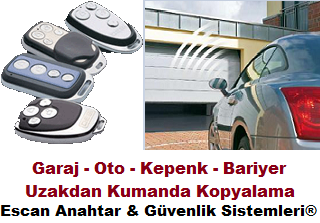 Garaj Oto Kepenk Bariyer Uzaktan Kumandası