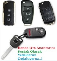 Honda Yedek Sustalı Kontak Anahtarı