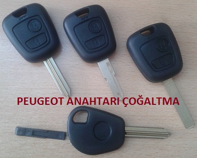 Peugeot Anahtarı Çoğaltma