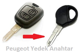 Peugeot 206 Kontak Anahtarı