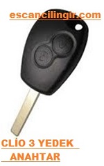 Renault Clio 3 İmmobilizer Anahtar Çoğaltma